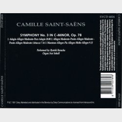 Symphony Sycd Camille Saint Sa Ns Symphony No Organ