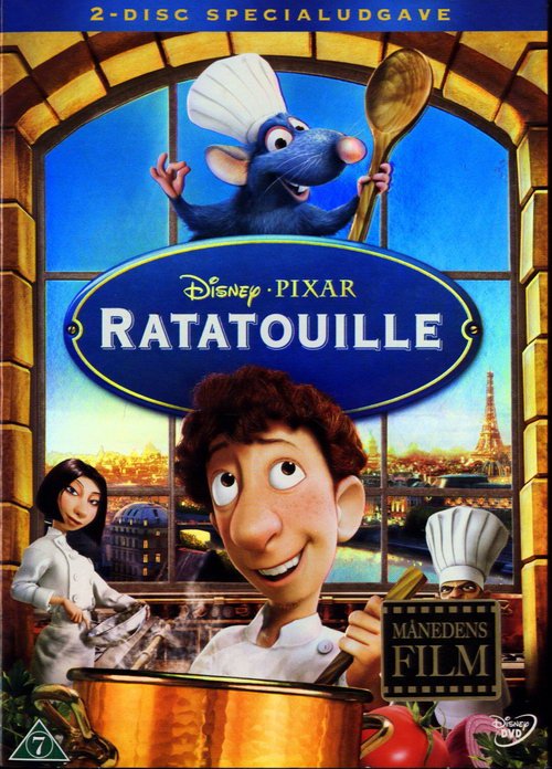 Ratatouille (2007) - R DVD - Elffina's Genbrug