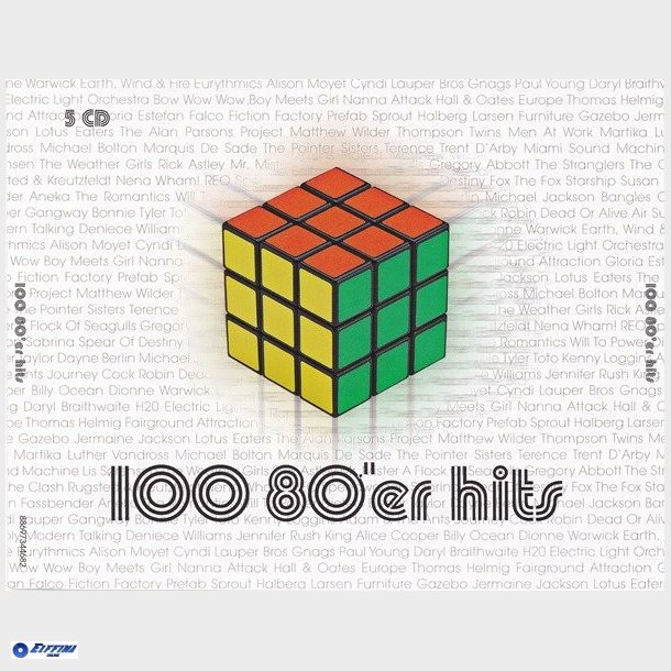 100 80'er Hits (2008) (5xCD) - Fatcase