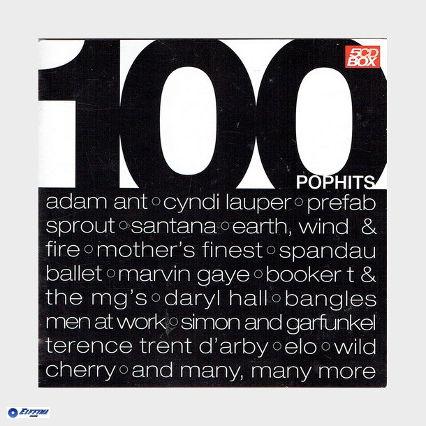 100 Pophits (2000) 5xCD Fatcase