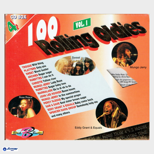 100 Rolling Oldies Vol. 1 (1995) (4xCD Box)