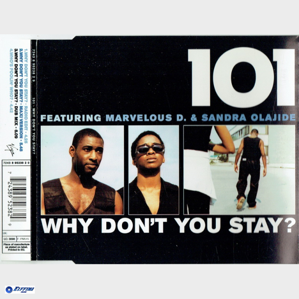 101 ft. Marvelous D. &amp; Sandra Olajide - Why Don't You Stay (1998)