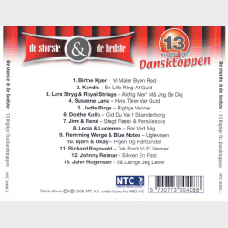 13 Rigtige Fra Dansktoppen De St�rste &amp; De Bedste (2008)