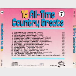 16 All-Time Country Greats 7 (1989)