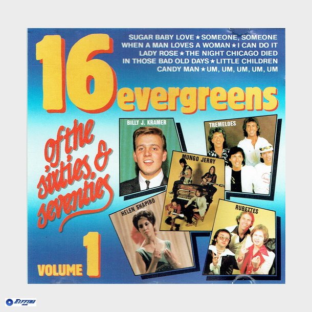 16 Evergreens Of The Sixties &amp; Seventies Vol. 4 (1987)