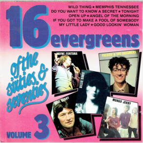 16 Evergreens Of The Sixties & Seventies Vol. 3 (1987)