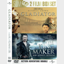 2 Film Slim Boxset Action Adventure Double