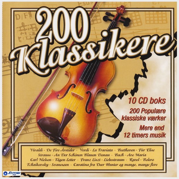 200 Klassikere (2003) (10xCD) - Boks