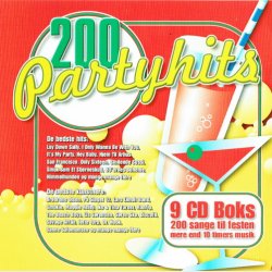 200 Partyhits (2003) 9xCD Boks