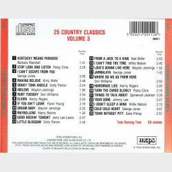 25 Country Classics Volume 3 (1991)