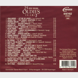 25 Great Original Oldies Vol 2 (1988)