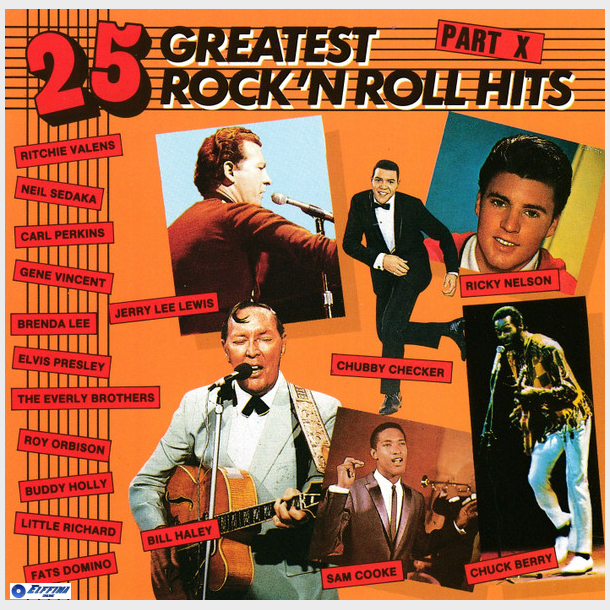 25 Greatest Rock 'N Roll Hits (1991) CD4
