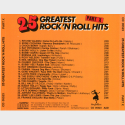 25 Greatest Rock 'N Roll Hits (1991) CD4