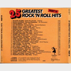 25 Greatest Rock 'n' Roll Hits Part IV (1987)
