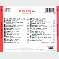 25 Hits Of The Sixties Volume 4 (1995)