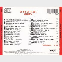25 Hits Of The Sixties Volume 4 (1995)
