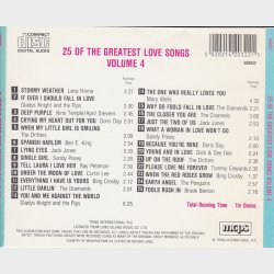 25 Of The Greatest Love Songs Volume 4