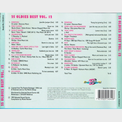 25 Oldies Best Vol 12 (1995)