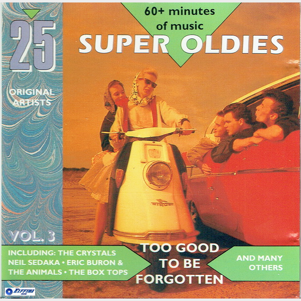 25 Super Oldies (To Good To Be Forgotten) Happy Days Vol.3 (1998)