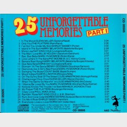 25 Unforgettable Memories Part 1 (1987)