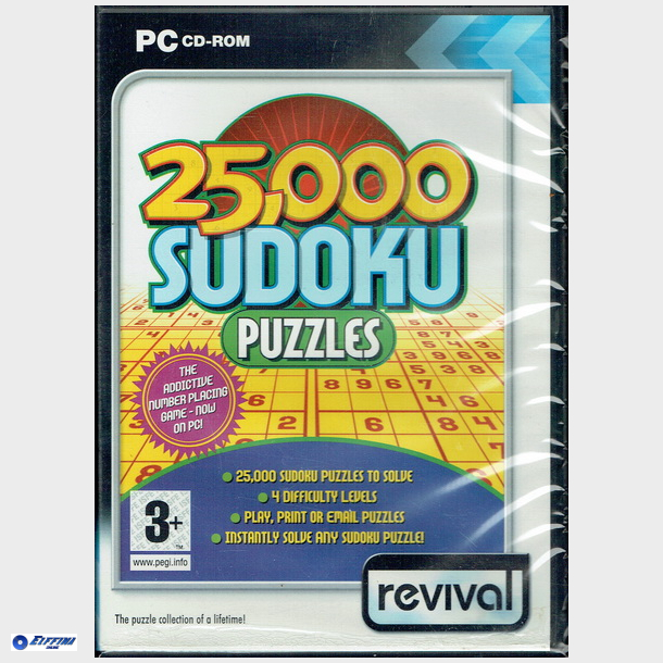 25000 Sudoku Puzzles - NY