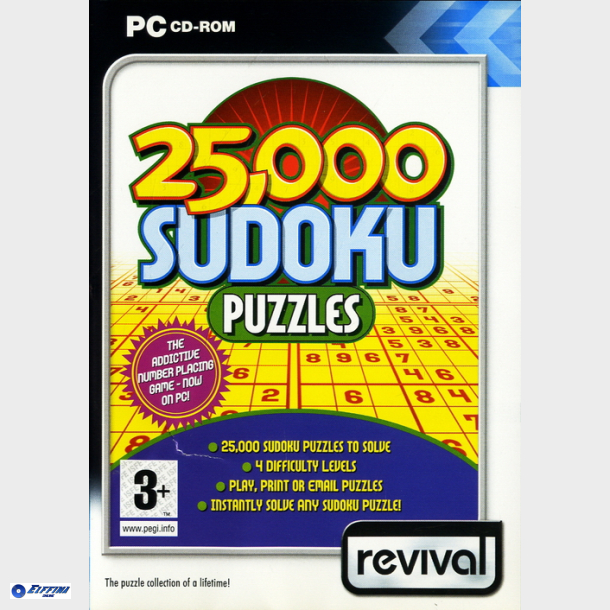 25,000 Sudoku Puzzles - NY