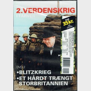 2nd Verdenskrig i Farver DVD2 (2009) - NY