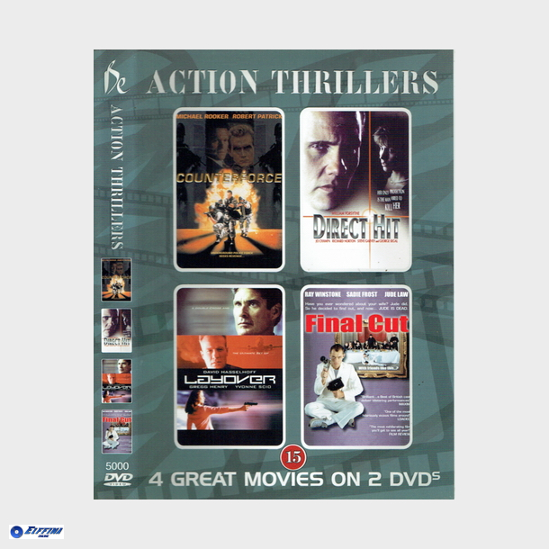 4 Great Movies - Action Thrillers