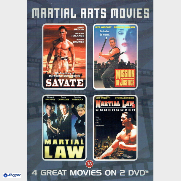 4 Great Movies - Martial Arts Movies