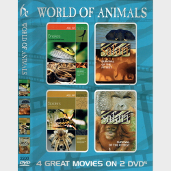 4 Great Movies - World Of Animals