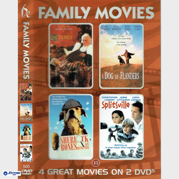 4 Great Movies On 2 DVD - Family Movies Nr. 500