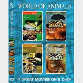 World Of Animals (4 Great Movies On 2 DVD)