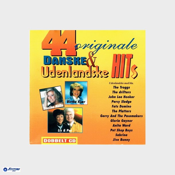 44 Originale Danske &amp; Udenlandske Hits (1995)