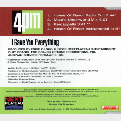 4PM - I Gave You Everything (1997)