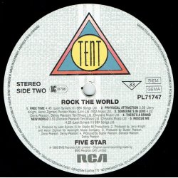 5-Five Star - Rock The World (1988)