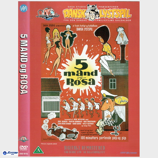 5 Mand Og Rosa (1964)