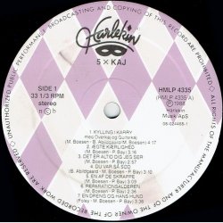 5 X Kaj - 5 X Kaj (1988)