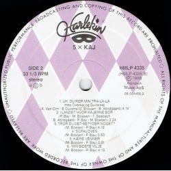 5 X Kaj - 5 X Kaj (1988)