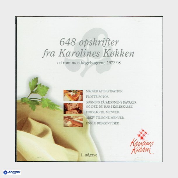 648 Opskrifter Fra Karolines Kkken (Jewel)