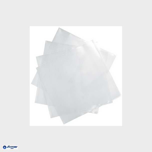 7" Klar Polythene Plastlomme