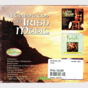 A Celebration Of Irish Music (3xCD Boks)