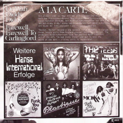 A La Carte - Do Wah Diddy Diddy (1980)