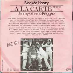 A La Carte - Ring Me Honey (1980)