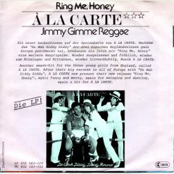 A La Carte - Ring Me Honey (1980)