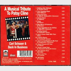 A Musical Tribute To Patsy Cline - Carl Schauer &amp; Back In Business (1974)