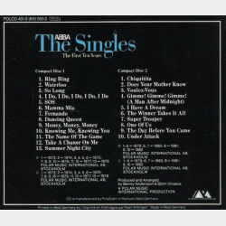 ABBA - The Singles (The First Ten Years) (1983) (Fat)