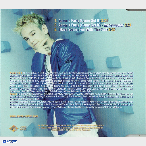Aaron Carter - Aaron's Party (Come Get It) (2000)