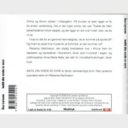 sa Larsson - Indtil Din Vrede Er Ovre (2009) (Jewel) - NY