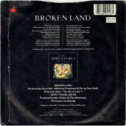 Adventures, The - Broken Land (1988)