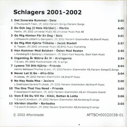 Aftonbladet - Mina Schlagerfavoritter 2002